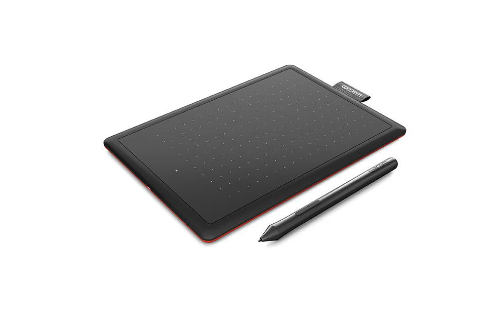 Wacom One Medium digitalizáló tábla Black/Red - 2. kép