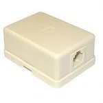 Noname Fali aljzat + csatlakozó doboz 1-es RJ45