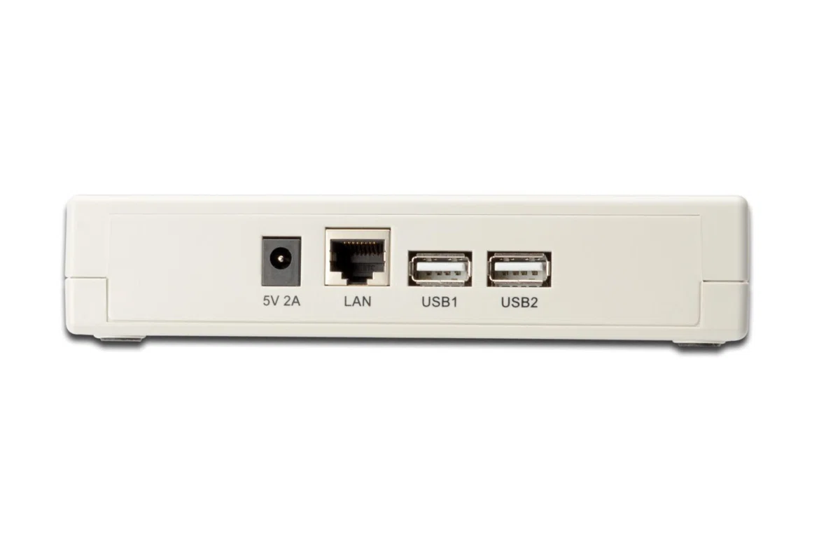 Digitus DN-13006-1 Ethernet LAN Print Szerver - 2. kép