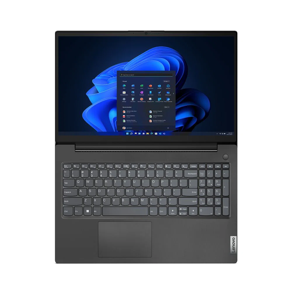 LENOVO V15 G4 AMN, 15.6" FHD, AMD Ryzen 3 7320U (4.1GHz), 16GB, 512GB SSD, NoOS, Business Black - 6. kép