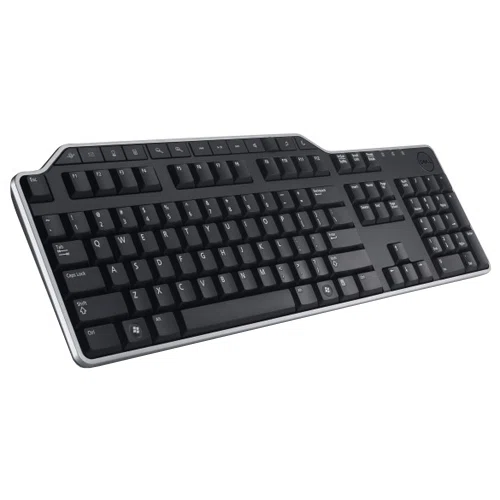 DELL Vezetékes Billentyuzet Hungarian (QWERTZ) Dell KB-522 Wired Business Multimedia USB Black HUN (Kit)