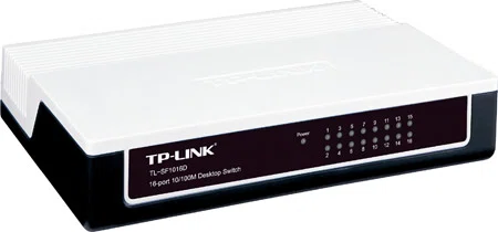 TP-LINK Switch 16x100Mbps, TL-SF1016D