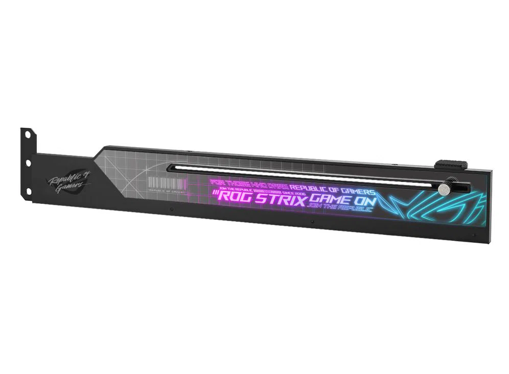 Asus ROG Strix Graphics Card Holder Black - 2. kép