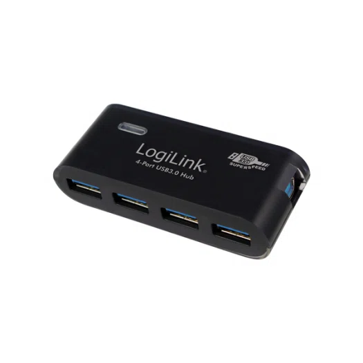 Logilink USB 3.0 Hub 4-port Black