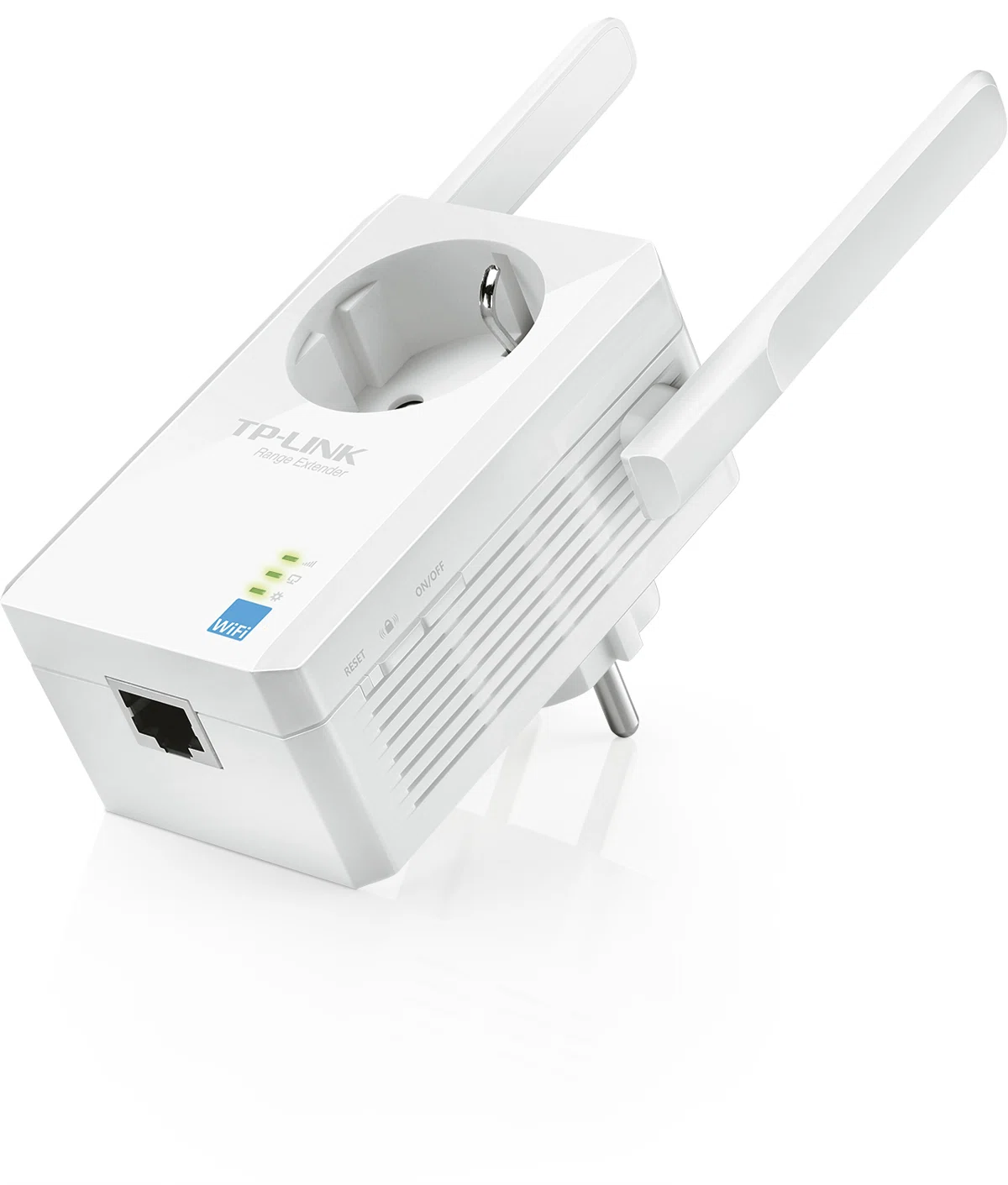 TP-LINK Wireless Range Extender N-es 300Mbps + Konnektor aljzat, WA860RE
