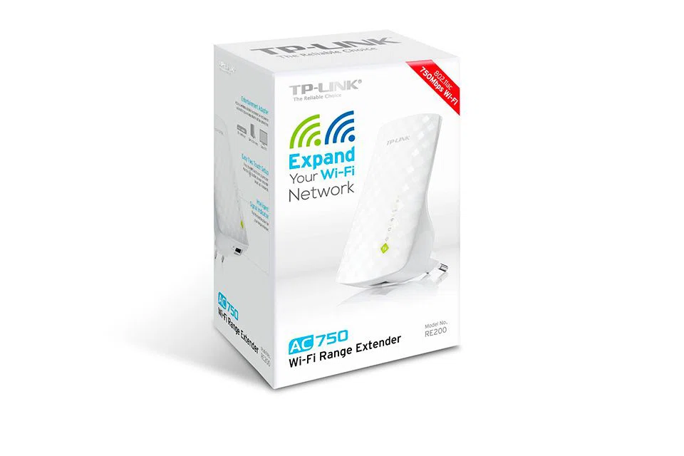 TP-LINK Wireless Range Extender Dual Band AC750, RE200 - 4. kép