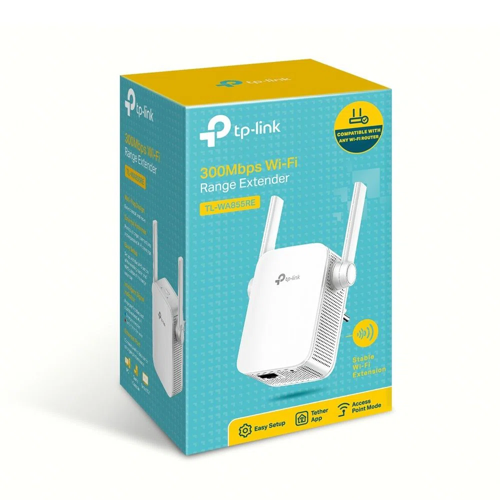 TP-LINK Wireless Range Extender N-es 300Mbps, WA855RE - 3. kép