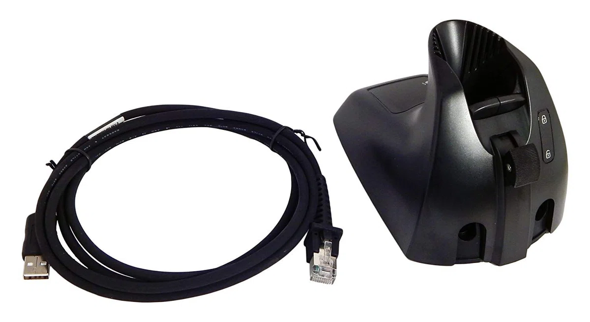 Datalogic BC2030 Vonalkódolvasó Dokkoló Black - 2. kép