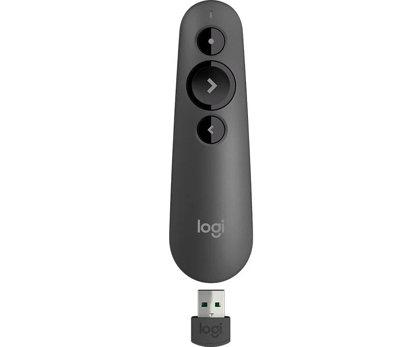 Logitech R500 Laser Presentation Remote Wireless Presenter Red Laser Black - 4. kép