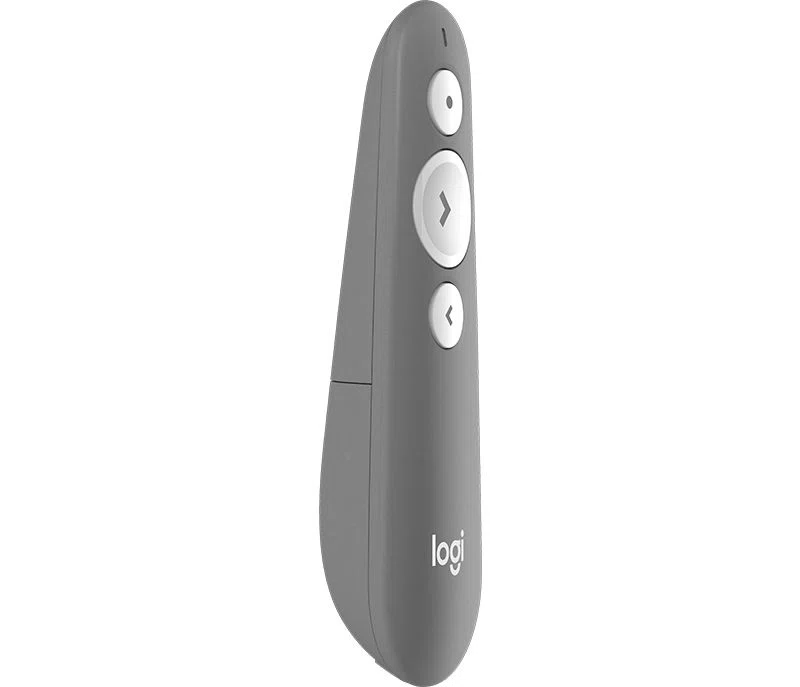 Logitech R500 Laser Presentation Remote Wireless Presenter Red Laser Grey - 2. kép
