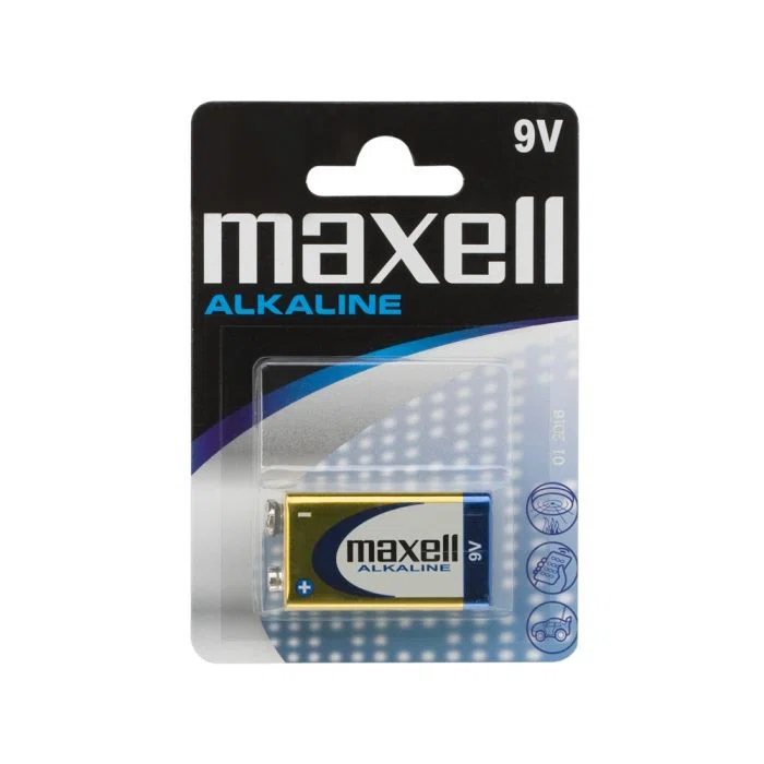 Maxell 9V Alkáli Elem 1db/csomag