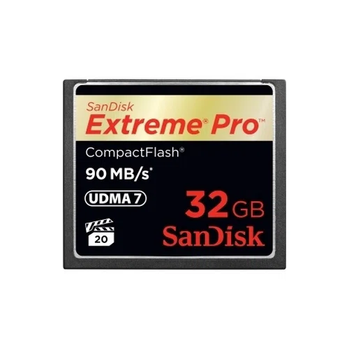 SANDISK 123843, CF Extreme Pro kártya 32 GB, 160MB/sec.