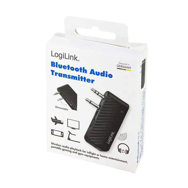 Logilink Bluetooth 5.1 audio transmitter Black - 8. kép