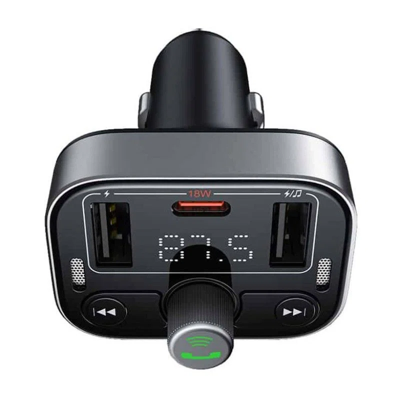 Baseus S09 Pro FM Transzmitter Black - 3. kép