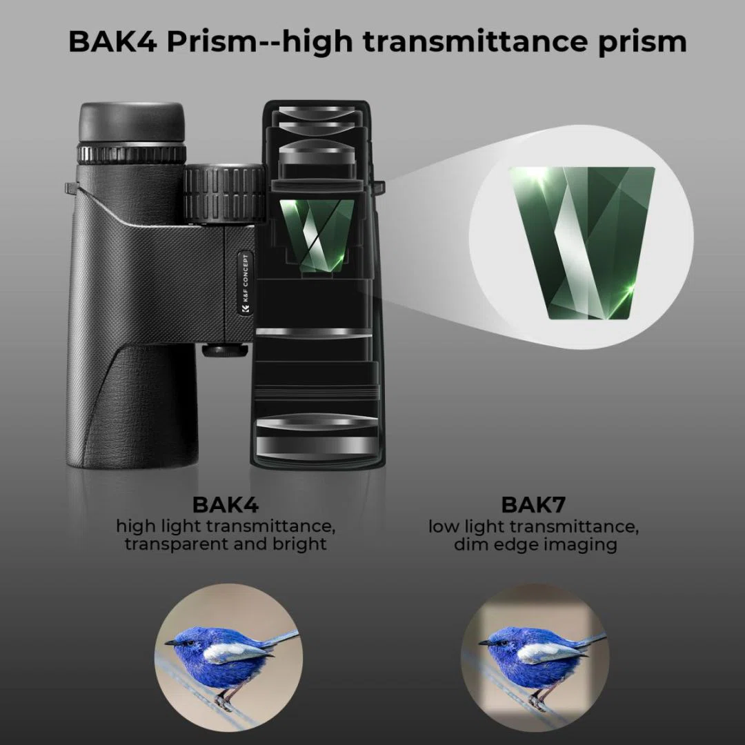 K&F Concept Távcső BAK4 Prism 10x42 - 3. kép
