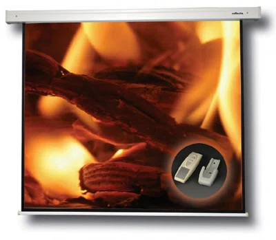 REFLECTA Motoros vászon, CrystalLine Motor 200x152 (196x110) cm (16:9)