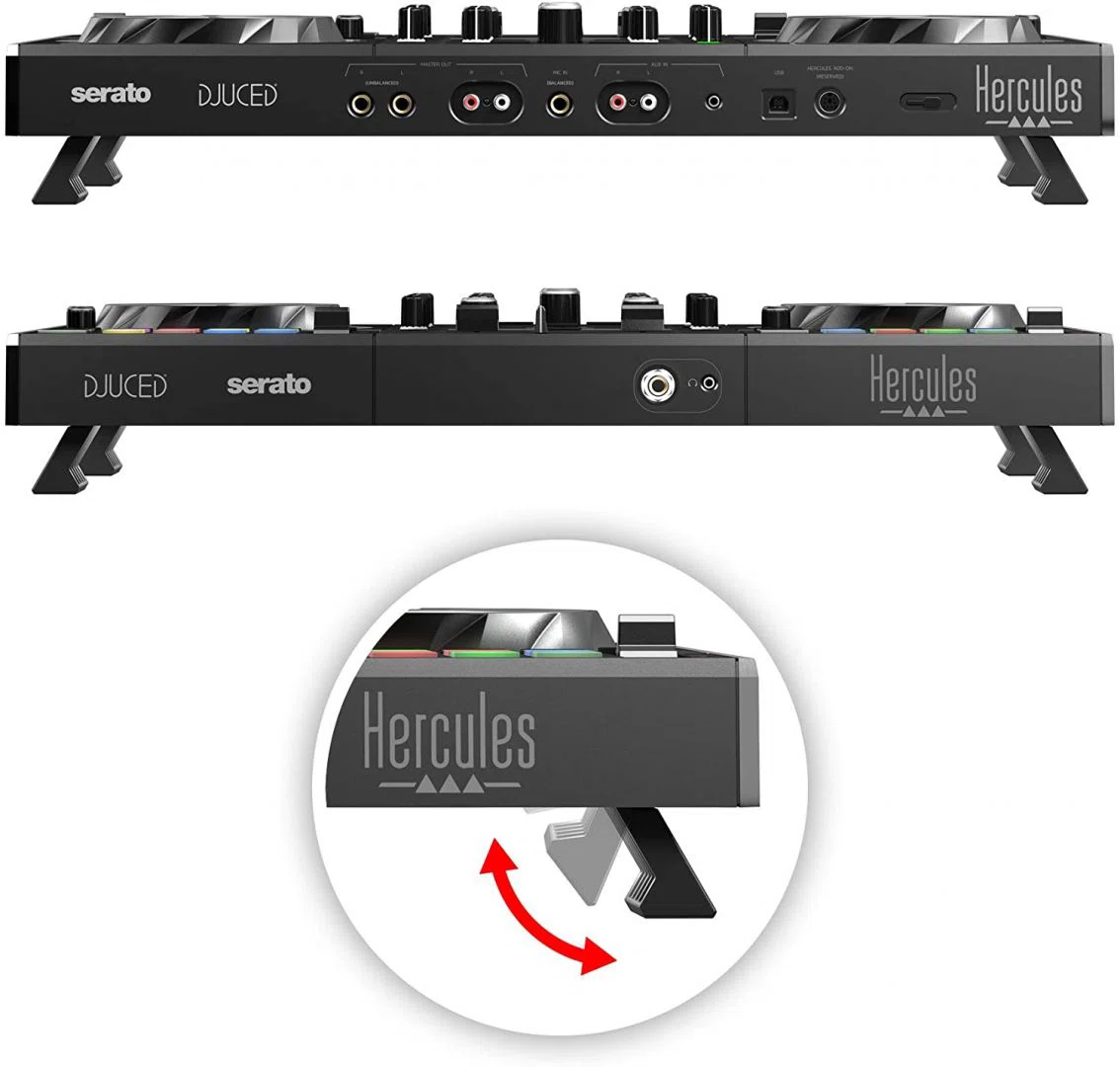 Hercules DJControl Inpulse 500 Keverőpult Black - 4. kép