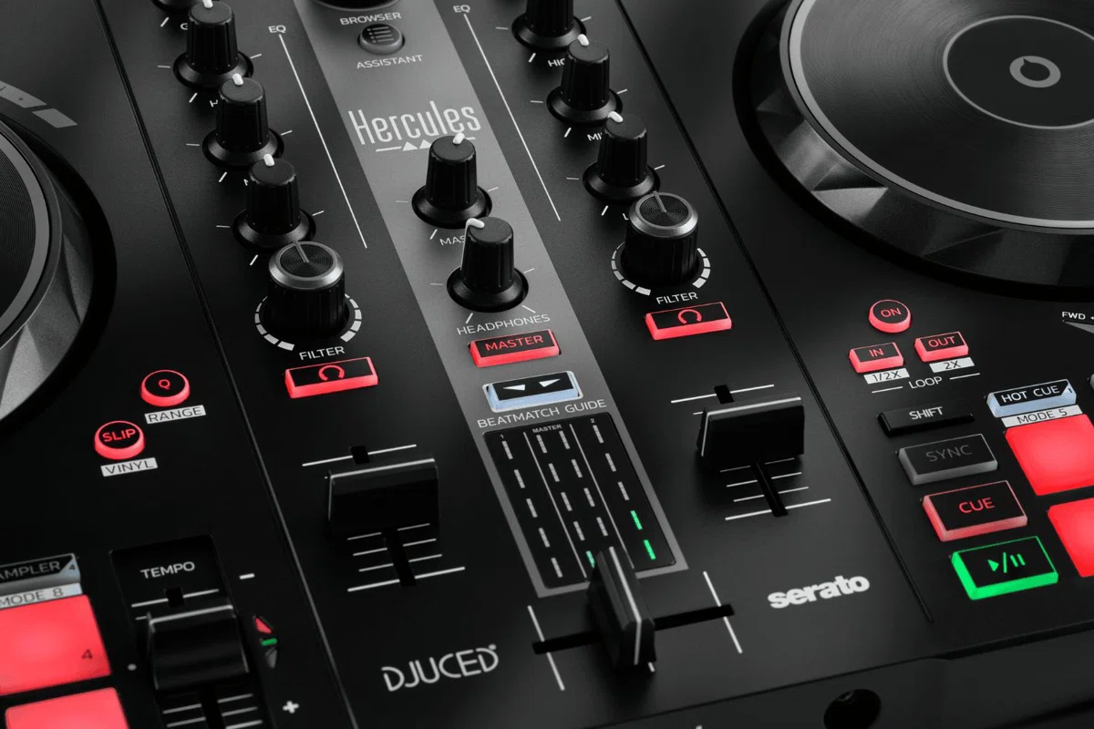 Hercules DJControl Inpulse 300 MK2 Keverőpult Black - 3. kép