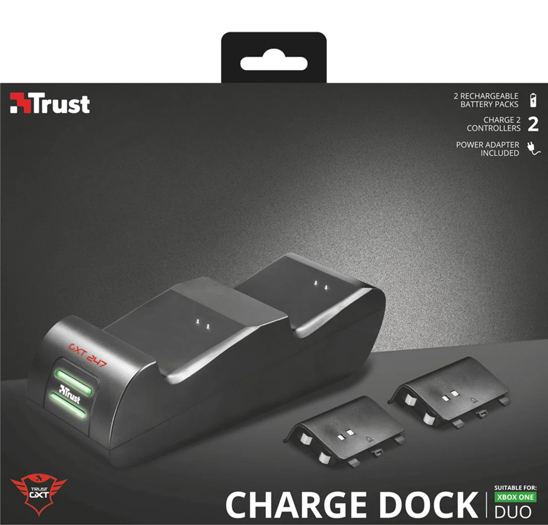 Trust GXT 247 Duo Charging Dock suitable for Xbox One - 6. kép
