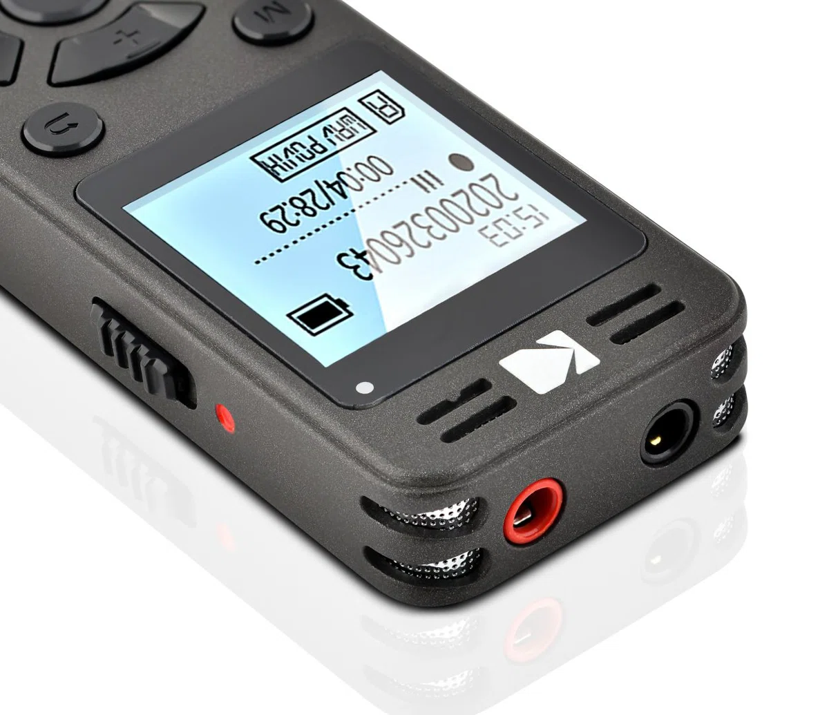 Kodak VRC350 USB Diktafon 8GB Black - 2. kép