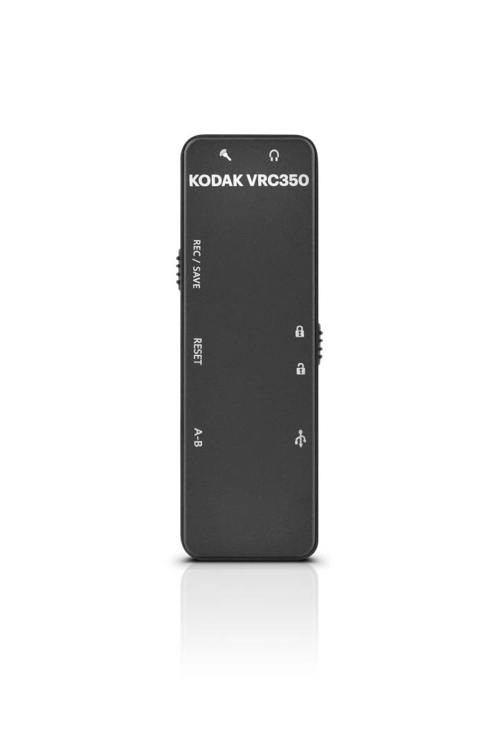 Kodak VRC350 USB Diktafon 8GB Black - 5. kép