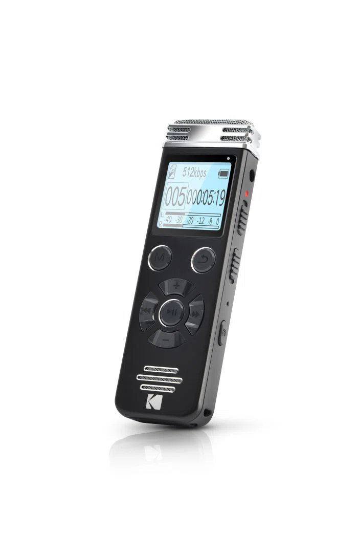Kodak VRC450 USB Diktafon 8GB Black - 2. kép