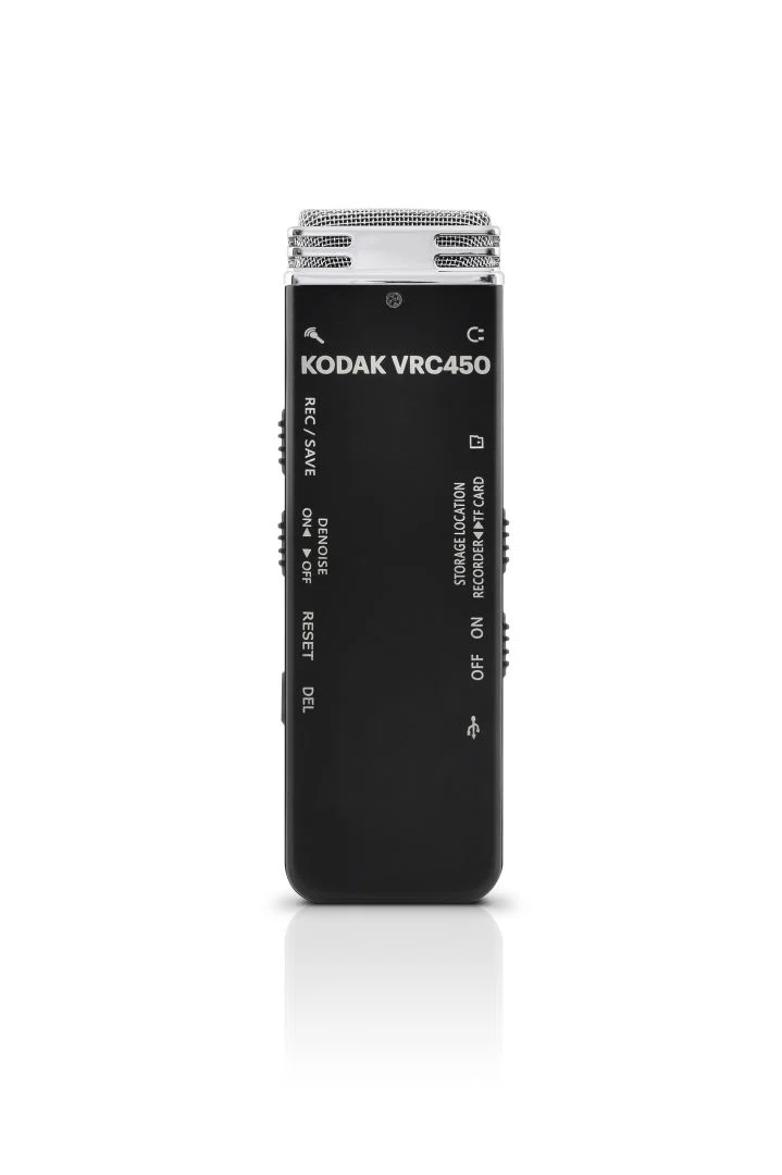 Kodak VRC450 USB Diktafon 8GB Black - 4. kép