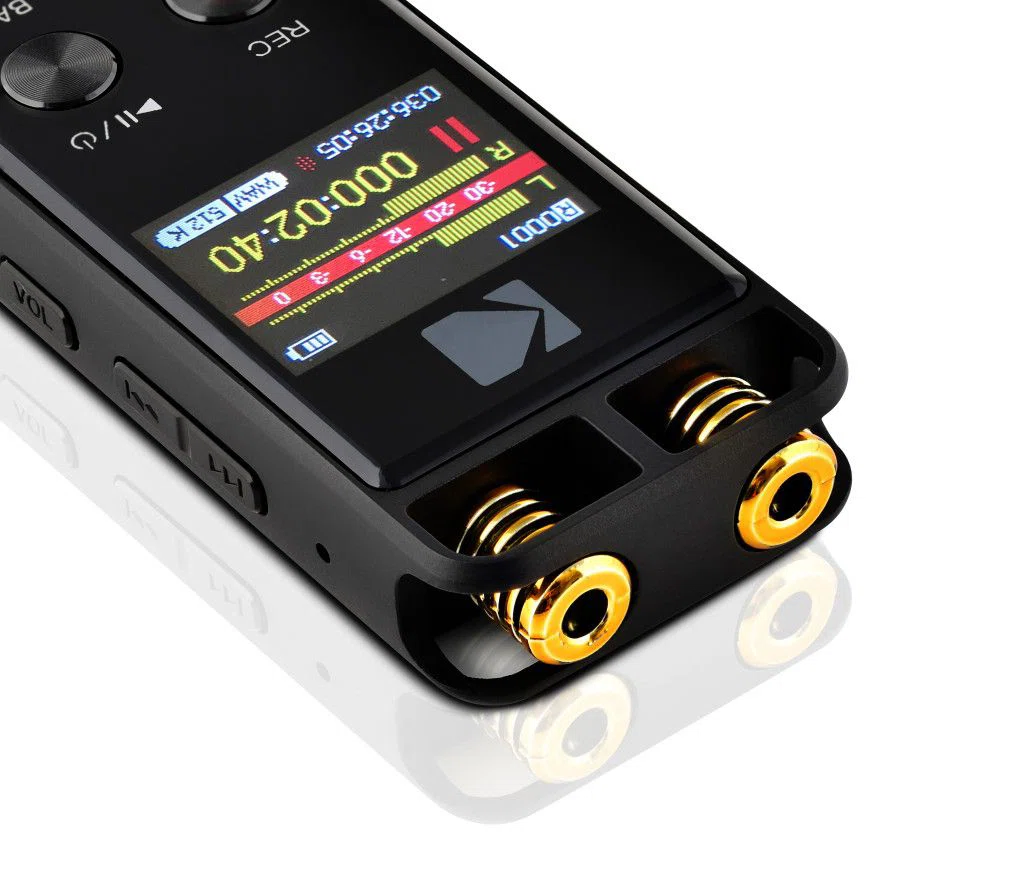 Kodak VRC550 USB Diktafon 16GB Black - 3. kép