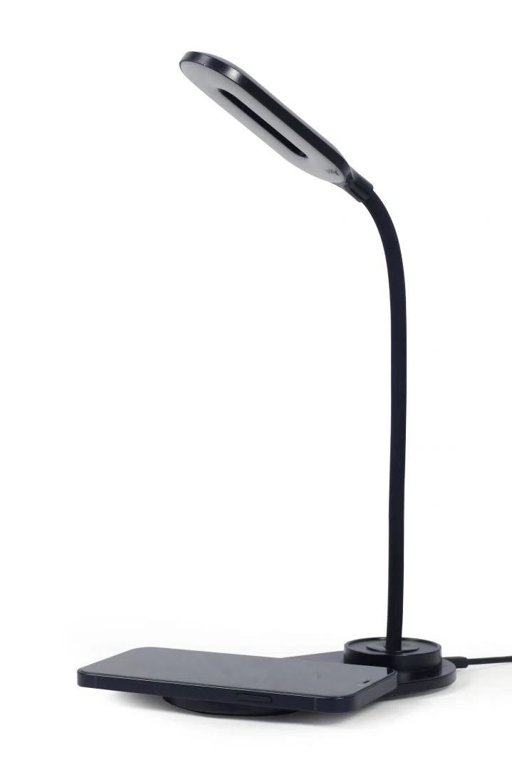 Gembird TA-WPC10-LED-01-MX Desk Lamp with Wireless Charger 10W Black - 4. kép