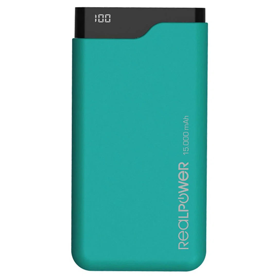 Realpower PB-15000C 15000mAh Green - 3. kép