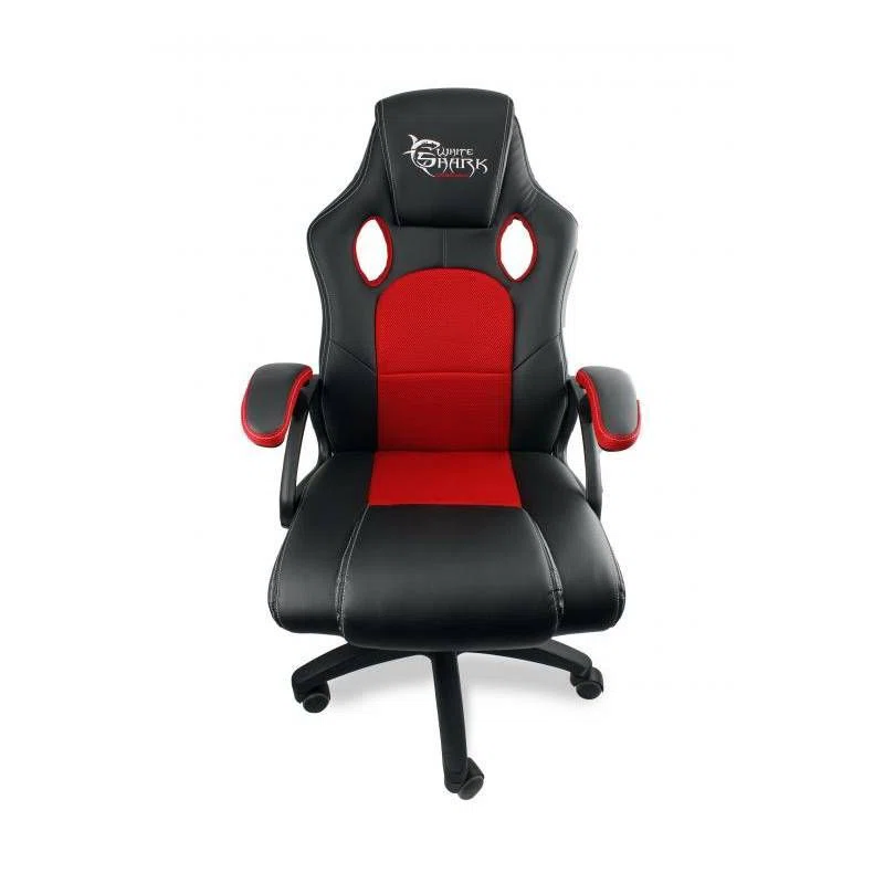 WHITE SHARK KINGS THRONE gamer szék fekete/piros