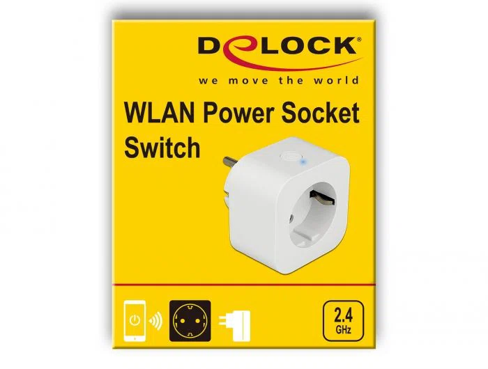 DeLock WLAN Power Socket Switch MQTT - 5. kép