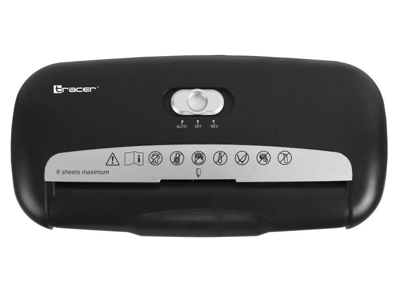 Tracer Razor 2 Iratmegsemmisítő Black - 3. kép