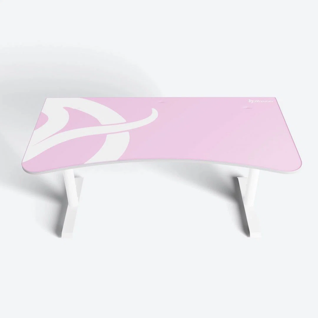 Arozzi Arena Gaming Desk White/Pink - 4. kép