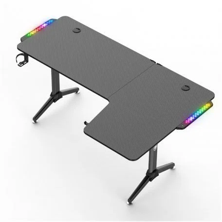 Spirit Of Gamer Headquarter 600 R Gaming Desk Black - 4. kép