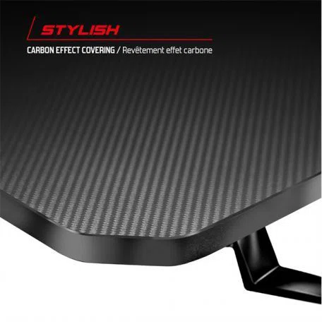 Spirit Of Gamer Headquarter 600 R Gaming Desk Black - 7. kép