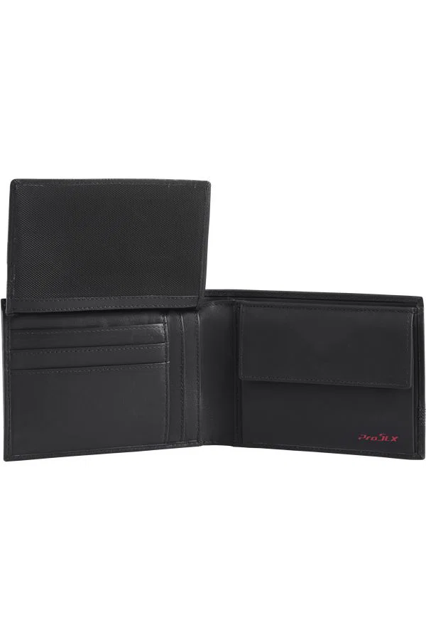 SAMSONITE BŐR Pénztárca 120632-1041, 007---b-7cc-vfl-c-2c-w-- (BLACK) -PRO-DLX 5 SLG - 3. kép