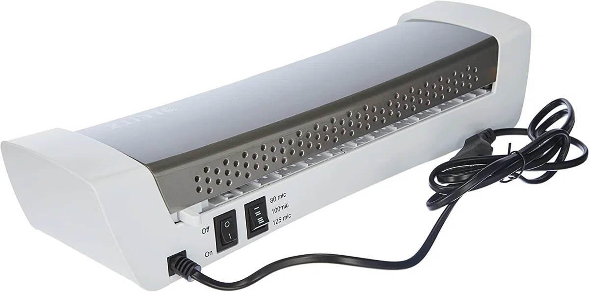 LEITZ  Laminálógép, A4, 80-125 mikron, "iLam Home Office", szürke - 2. kép