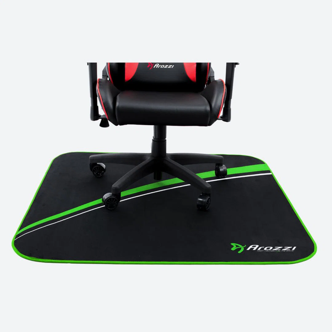 Arozzi Floormat Gaming Black/Green - 4. kép