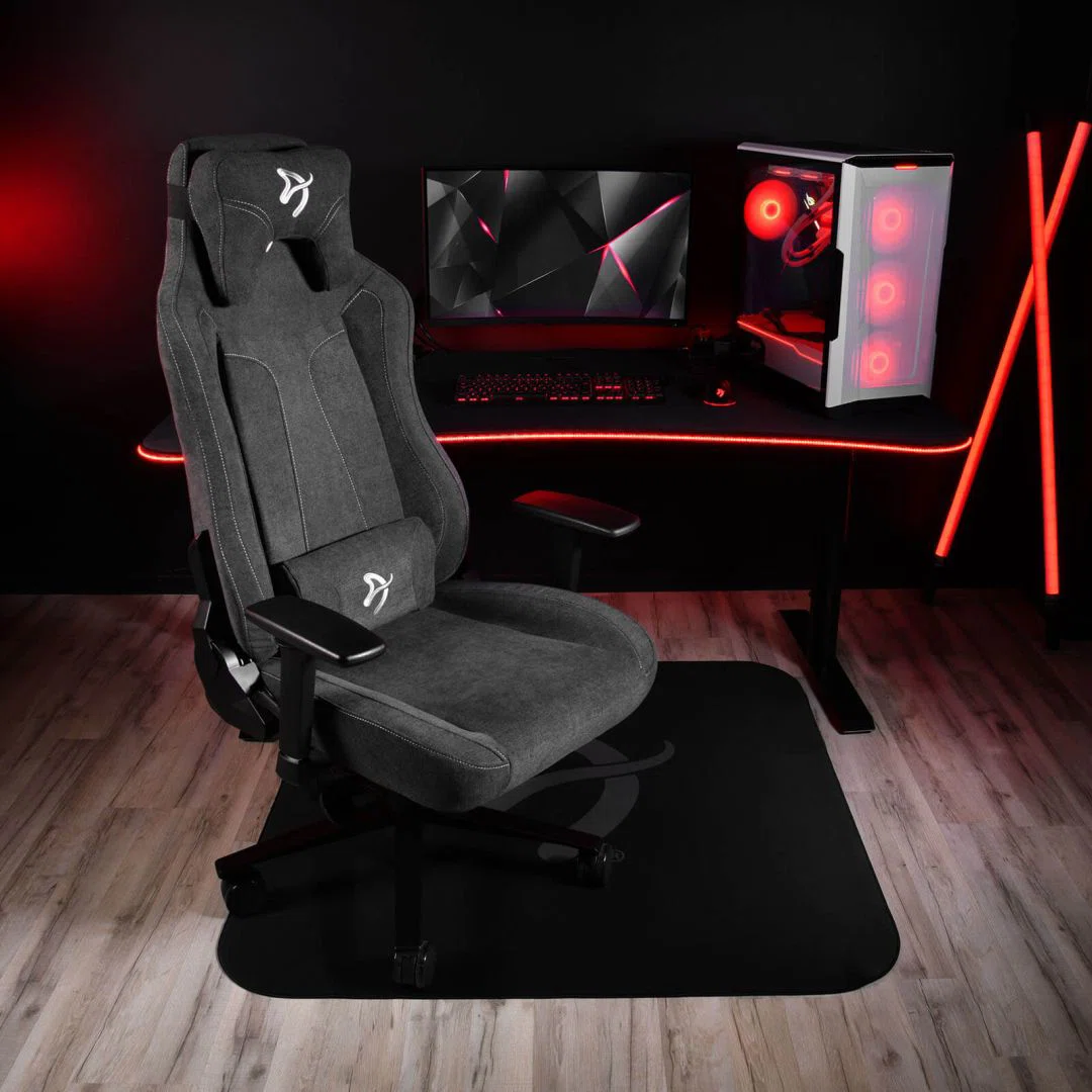 Arozzi Zona Quattro Floor Pad Gaming Szőnyeg Black/Grey - 4. kép