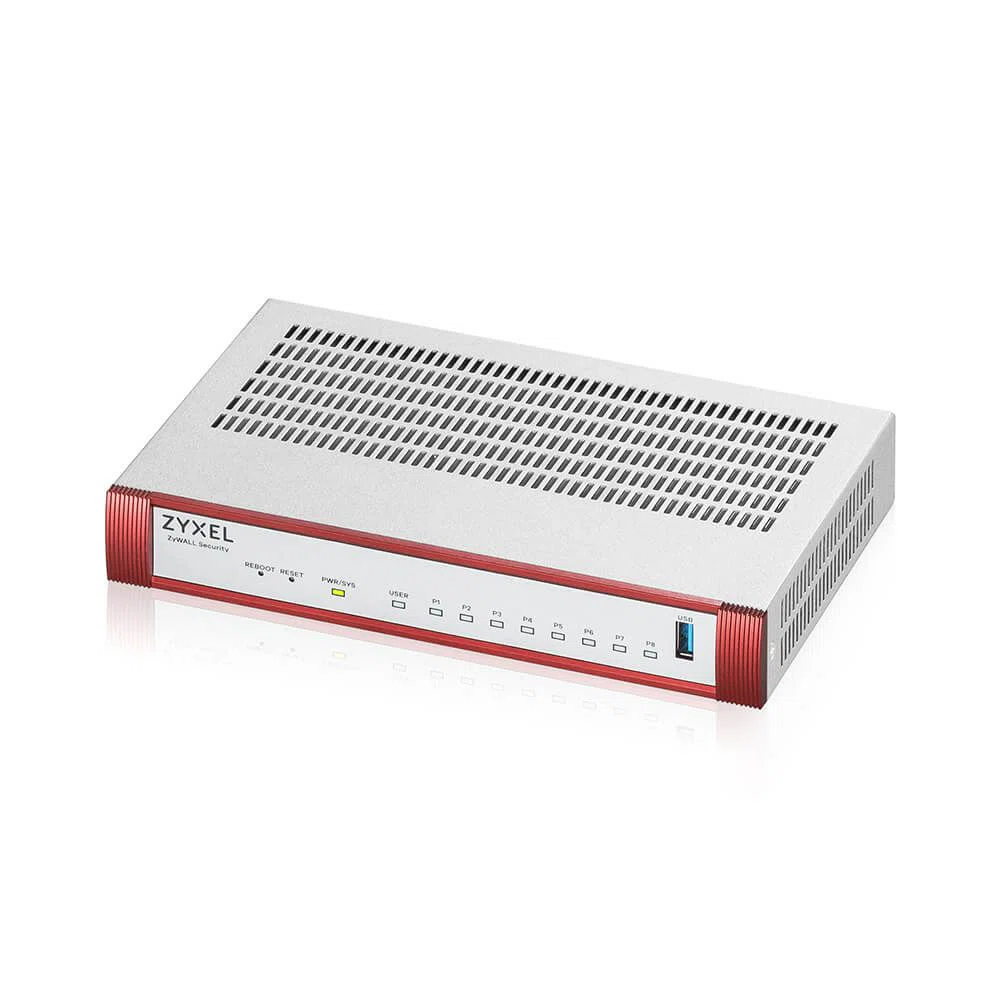 ZYXEL Tűzfal 7x1-GbE port + 1xPOE+ 1xUSB 3.0 + 1xkonzol port, USGFLEX100HP-EU0101F - 2. kép