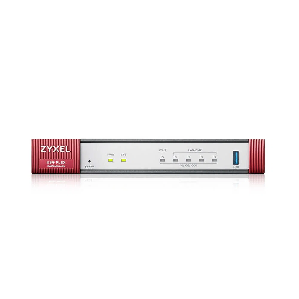 ZYXEL Tűzfal 1xWAN(1000Mbps) 4xLAN/DMZ(1000Mbps) 1xPOE+, 1xUSB 3.0 + 1év Entry Defense Pack, USGFLEX50HP-EU0101F - 3. kép
