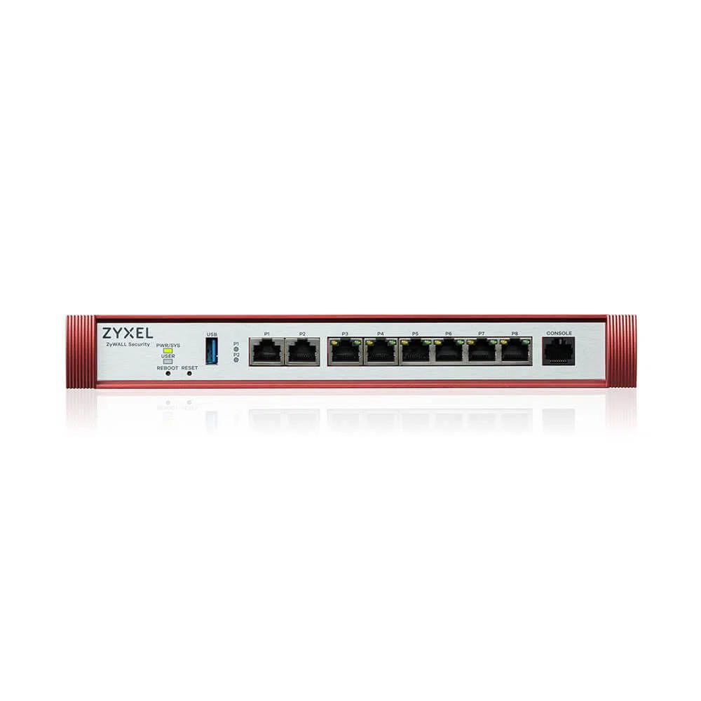ZYXEL Tűztfal 1x2.5-GbE port + 6x1-GbE +1xPOE+ 1xUSB 3.0 + 1konzol port, USGFLEX200HP-EU0101F - 3. kép