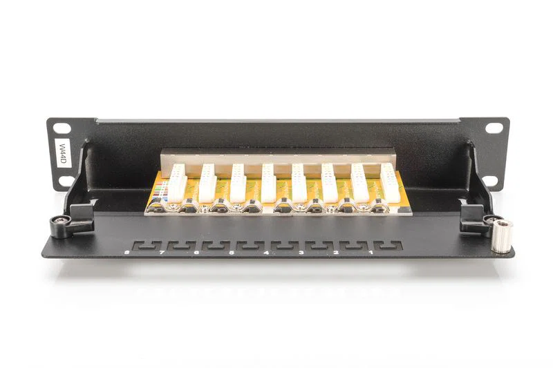 Digitus 8-port Patch Panel 1U Black - 4. kép