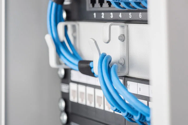 Digitus 8-port Patch Panel 1U Black - 6. kép