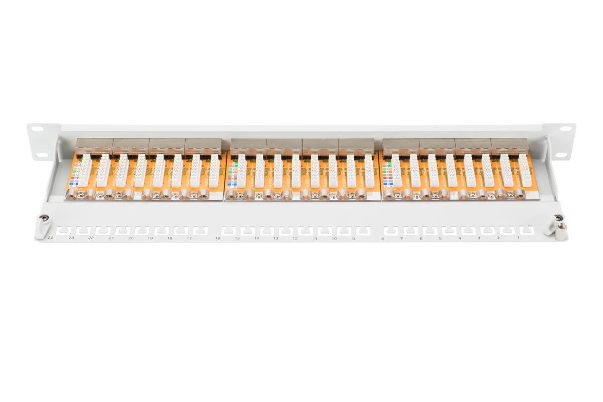 Digitus 24-port Patch Panel 1U Grey - 6. kép