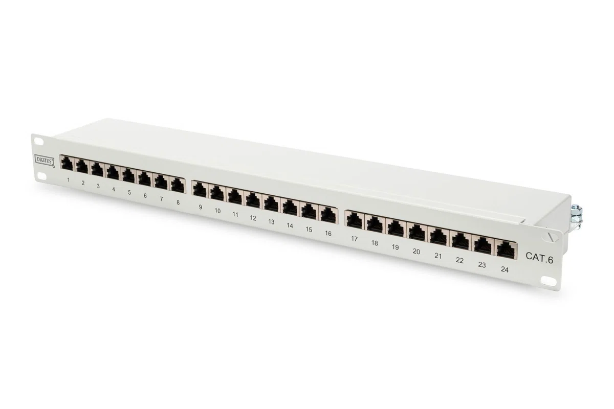 Digitus 24-port Patch Panel 1U Grey - 7. kép