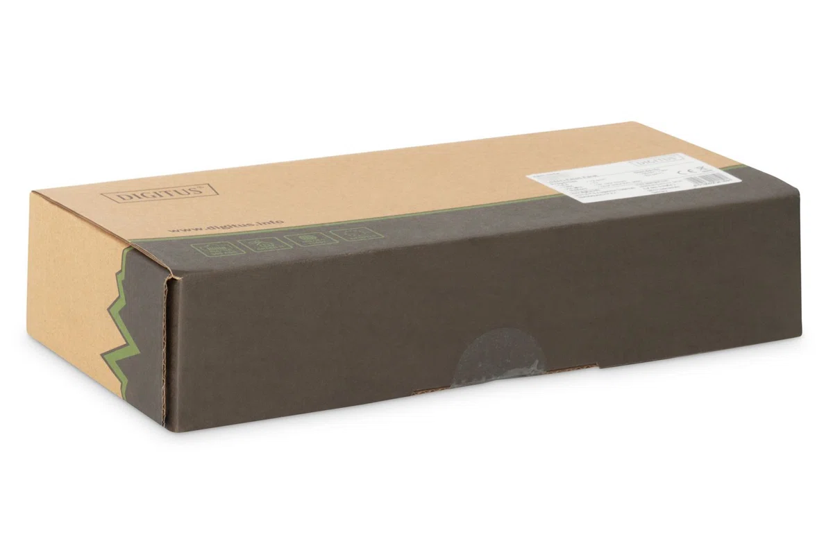 Digitus 12-port Patch Panel 1U Black - 7. kép