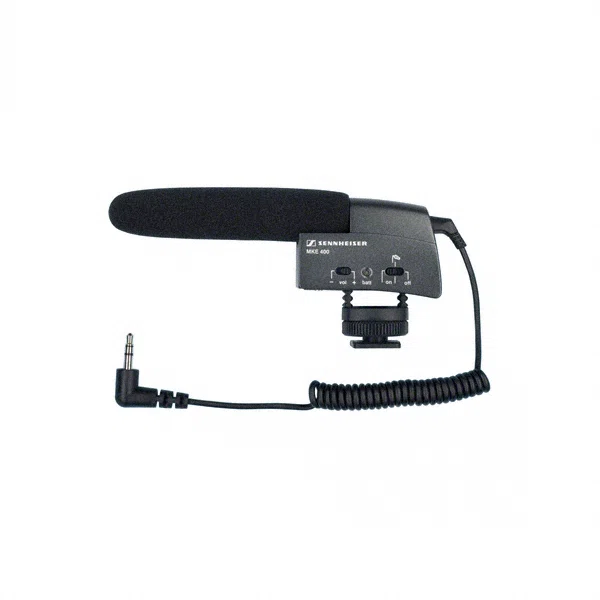 Sennheiser MKE 400 Shot gun microphone for Cameras