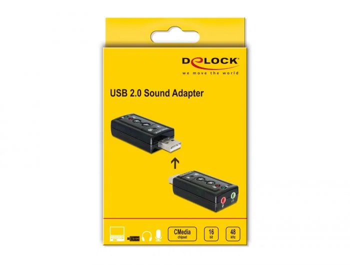 DeLock Virtual 7.1 USB Hangkártya - 4. kép